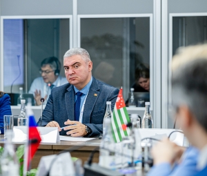 Встреча глав контрольных ведомств Республики Абхазия и Республики Южная Осетия